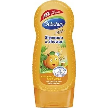 Dětský šampon Bübchen šampon a sprchový gel pro děti meruňka 230 ml