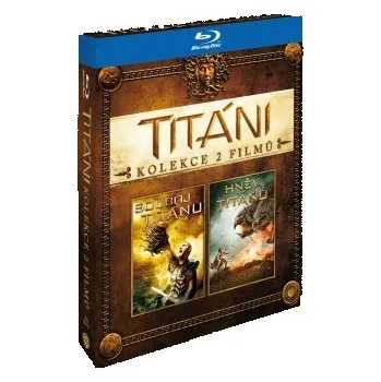 Sběratelská edice filmů Blu-ray Kolekce Souboj Titánů + Hněv Titánů 2 disky