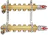 rozdělovač topení NOVASERVIS rozdělovač s regulačními ventily, 7 okruhů RO07