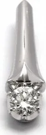 Přívěsek Diamantový zlatý přívěsek s přírodními diamanty 585/1,22gr J-21167-12 J-21167-12