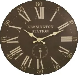 Hodiny nástěnné hodiny Kensington Station 84622