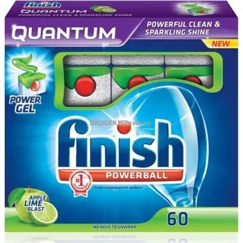 Tableta do myčky Finish Quantum Max Apple Lime Blast