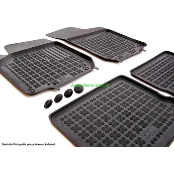 autokoberec Gumové koberce Fiat ULYSSE 2002-2010 se zvýšeným okrajem Autokoberce