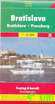 Bratislava - plán města 1:16 tis.
