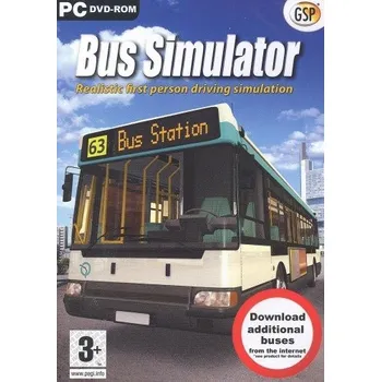 Počítačová hra Bus Simulator 2008 PC