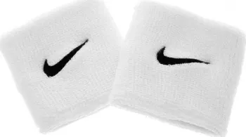 Potítko Nike Swoosh Wristband 2 Pack White/Black