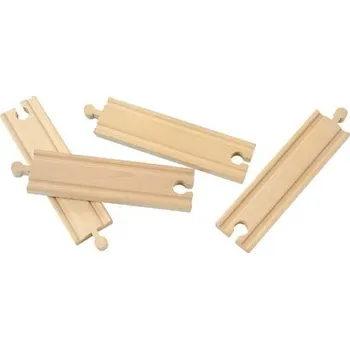 Vláček a vláčkodráha Maxim 15cm rovné koleje - 4ks