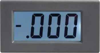 Panelové měřidlo 1A WPB5035-DC ampérmetr panelový digitální