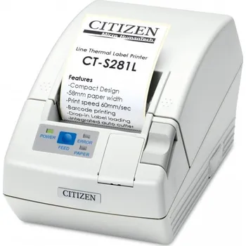 Pokladní tiskárna Citizen CT-S281L bílá