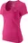 Nike SS Solid Swoosh Neck Tee Pink M
