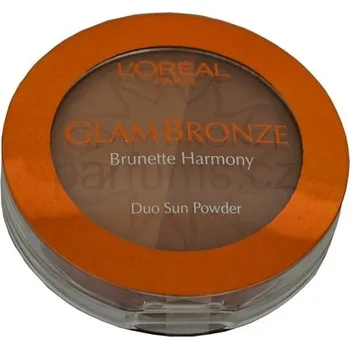 Pudr Loreal Paris Sluneční duopudr Glam Bronze (Duo Sun Powder) 9 g