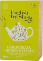 Čaj English Tea Shop Bio citrónová tráva, zázvor & citrusy 20 SÁČKŮ
