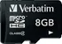 Paměťová karta Verbatim Micro SDHC 8GB Class 4 44004