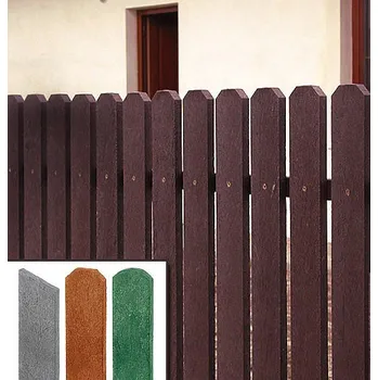 Plotovka Recenze Transform Plastová plotovka s půlkulatou hlavou H 78 x 21 x 1000 mm