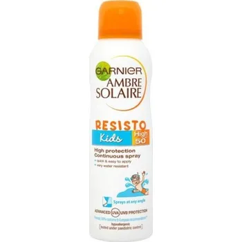 Přípravek na opalování Garnier Ambre Solaire Kids Protection Spray SPF 50+ 150 ml
