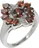 prsten Stříbrný prsten s polodrahokamem Granát RSG36083G RSG36083G