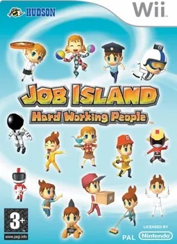 Hra pro starou konzoli Job Island: Hard Working People Wii
