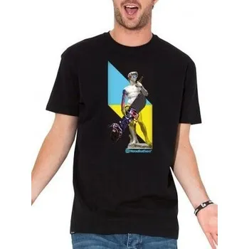 Triko Horsefeathers David černé Pánské tričko Triko Horsefeathers David černé