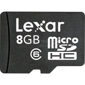 Paměťová karta Lexar 8GB microSDHC Class 6