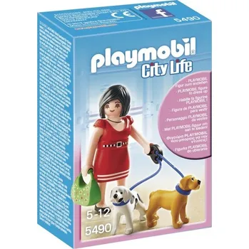 Stavebnice Playmobil Playmobil 5490 Zákaznice s pejsky