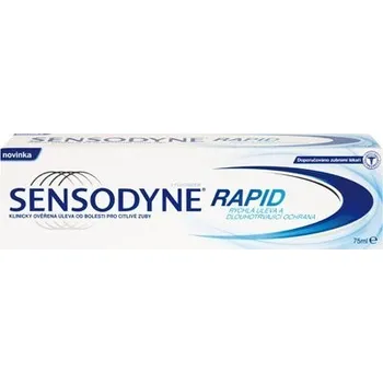 zubní pasta Sensodyne Rapid zubní pasta 75 ml