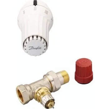 Hlavice pro radiátor Danfoss set RA-N přímý ventil 1/2" + RAE 5054 termostatická hlavice 013G5094