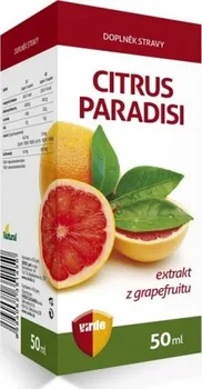Přírodní produkt Virde Citrus paradisi grepový extrakt 50 ml