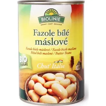 Luštěnina Biolinie Fazole bílé máslové 400 g 