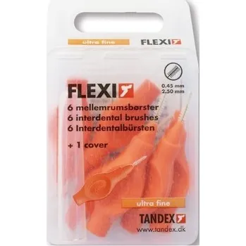 Mezizubní kartáček Tandex Flexi TA819072 6 ks oranžový