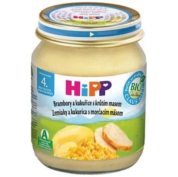 Hipp Baby Menu Kukuřice a brambory s krůtím masem 125 g