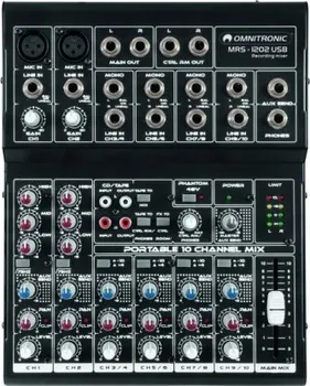 Mixážní pult Omnitronic MRS-1202USB mixážní pult