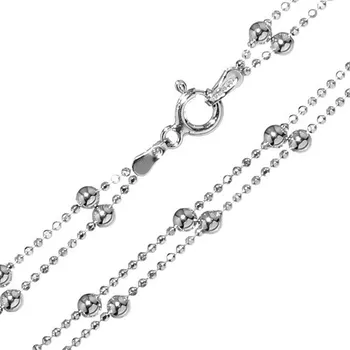 Náhrdelník Stříbrný decentní náhrdelník DELICE BMBBB400