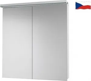Drevojas Aston Ga 75 2d Galerka S Led Osvetlenim A Zasuvkou Bila