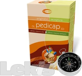 Dětský šampon TOPVET Pedicap SET olej OL 100ml+šampon ED 200ml