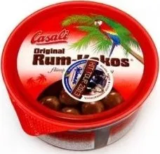 Bonbon Casali Rum-kokos box 300g čoko kuličky s náplní
