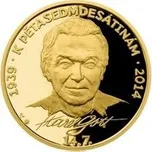Zlatá půluncová medaile Karel Gott proof
