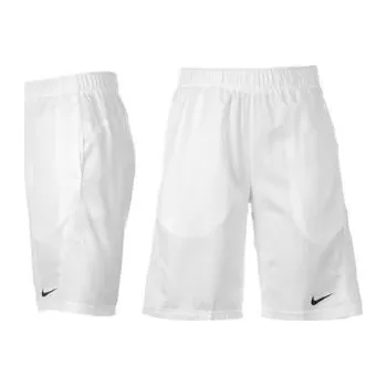 Nike NET Shorts Junior White/Black Chlapecké kraťasy Nike NET Shorts Junior White/Black