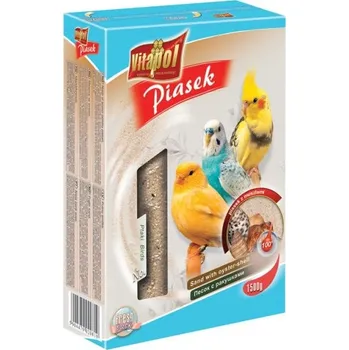 Krmivo pro ptáka Vitapol písek pro ptáky s mušlemi 1500g