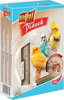 Krmivo pro ptáka Vitapol písek pro ptáky s mušlemi 1500g