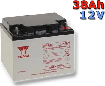 Záložní baterie Staniční (záložní) baterie YUASA NP38-12, 38Ah, 12V