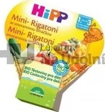 HiPP BIO DĚTSKÉ TĚSTOVINY Mini-Rigatoni zeleninová směs 250g CZ8638