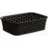 Úložný box CURVER Košíček RATTAN Y STYLE A6 tmavě hnědý