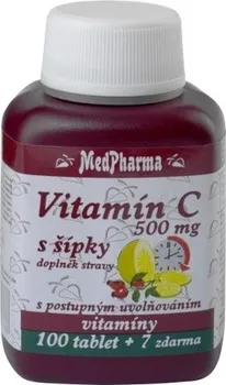 MedPharma Vitamín C 500 mg s šípky