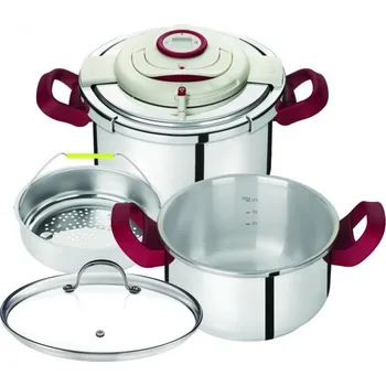 Tlakový hrnec Tefal Clipso+ Precision 6 l + 4,5 l