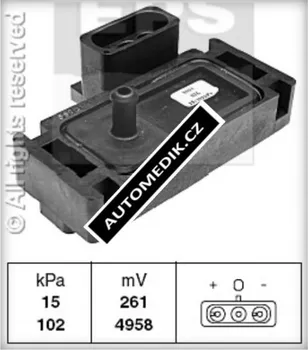 Čidlo automobilu Snímač tlaku sacího potrubí EPS (EPS 1.993.001)