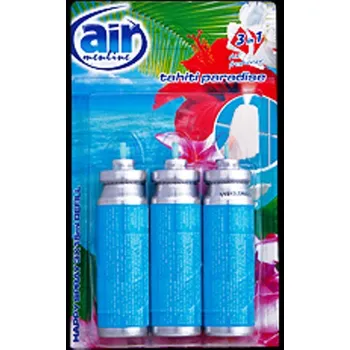 Air Menline Happy spray Tahiti paradise osvěžovač 3 x 15 ml náhradní náplň