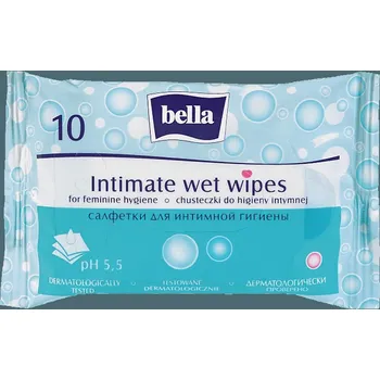 Intimní ubrousek BELLA Intimní vlhčené ubrousky (10 ks) 