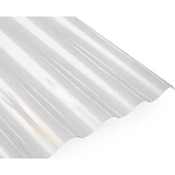 Průsvitná krytina Gutta Guttagliss PVC polyvinylchloridová vlnitá deska vlna 76/18 čirá
