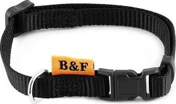 Obojek pro psa B&F Obojek popruhový černý 26-35 cm/10 mm