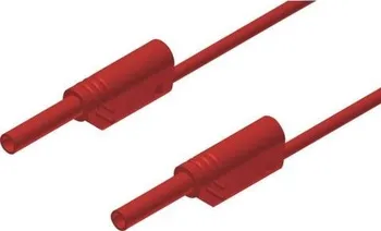 Měřicí kabel Měřicí kabel Hirschmann MVL S 200/1 mm2, 2 mm, 2m, červený